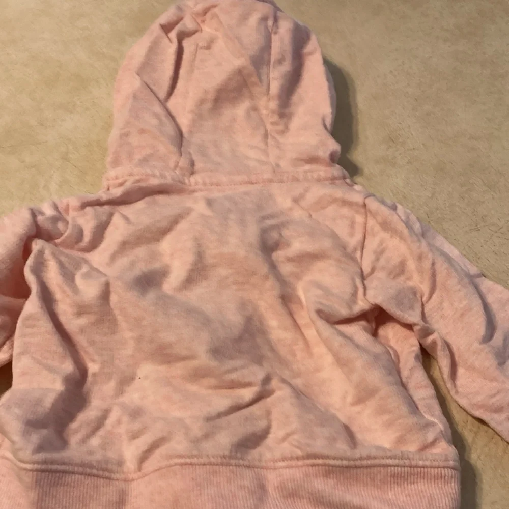 12M light pink hoodie